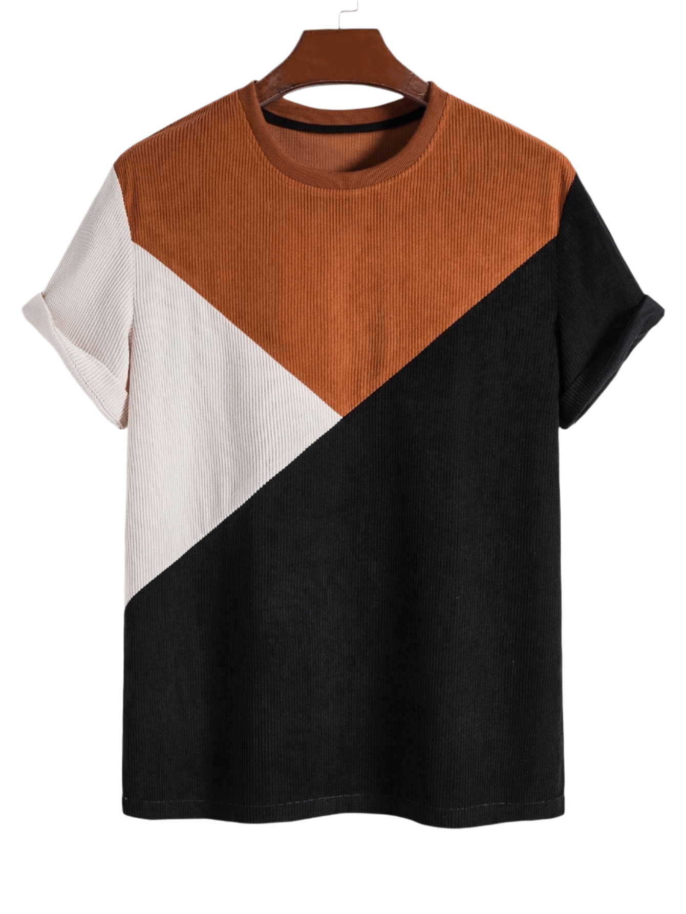 Luca – Moderne Herre T-Shirt med Color-Block Design
